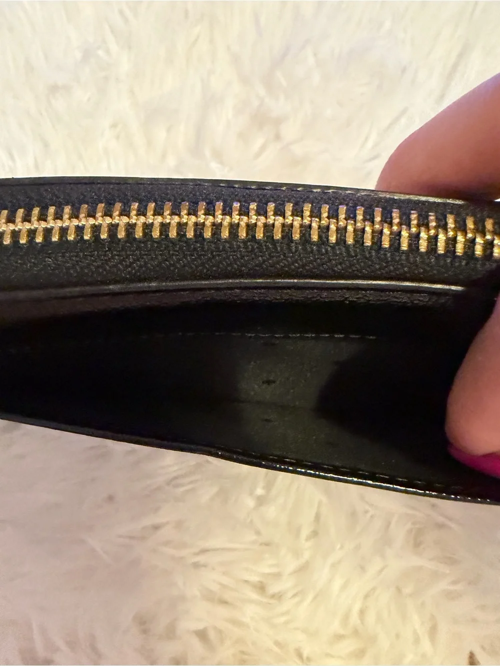 Black Kate Spade Embroidered Rose  Rosetta Wallet - Continental Large Zip Wallet
